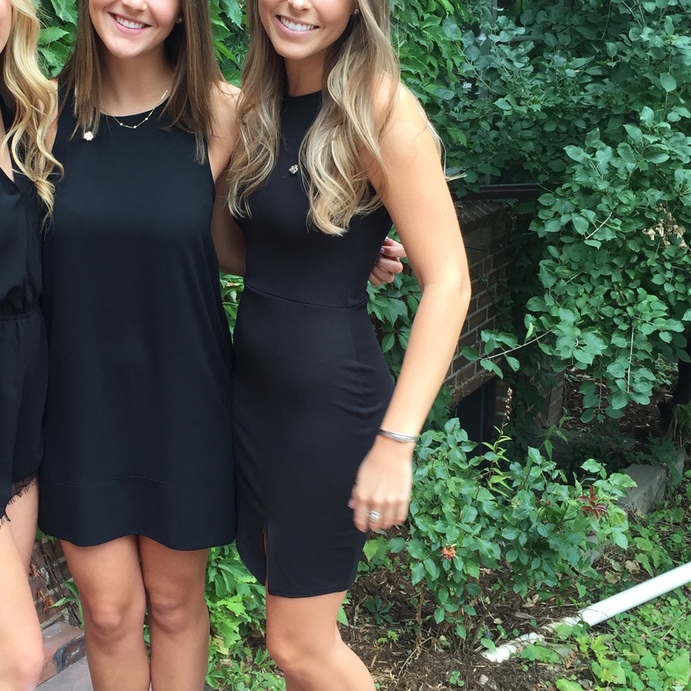 Black Missguided dress